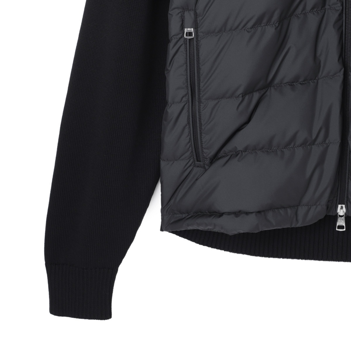MONCLER モンクレール ダウン切り替え ジップアップ カーディガン