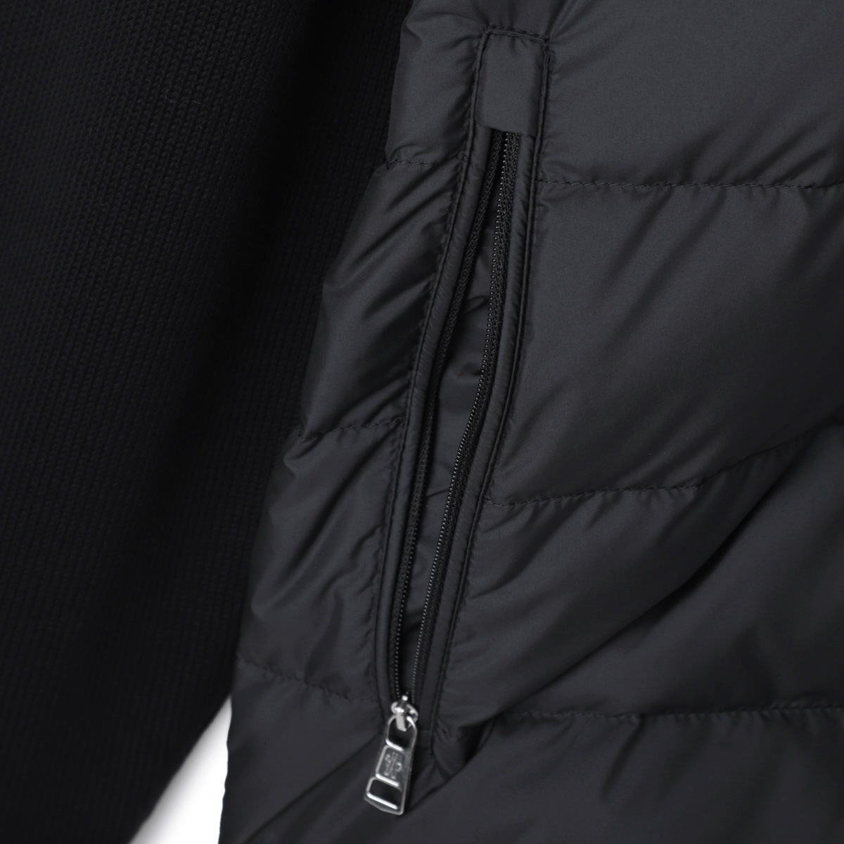 アウトレット】MONCLER モンクレール ダウン切り替え ジップアップ