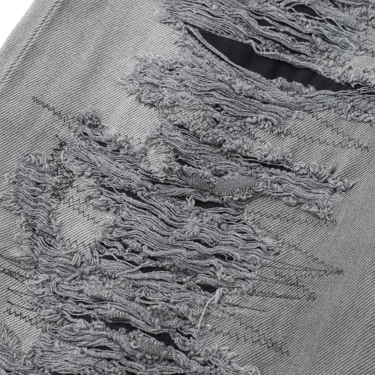 MM6 Maison Margiela エムエム 6 メゾンマルジェラ ジップフライジーンズ/ワイドパンツ レディース