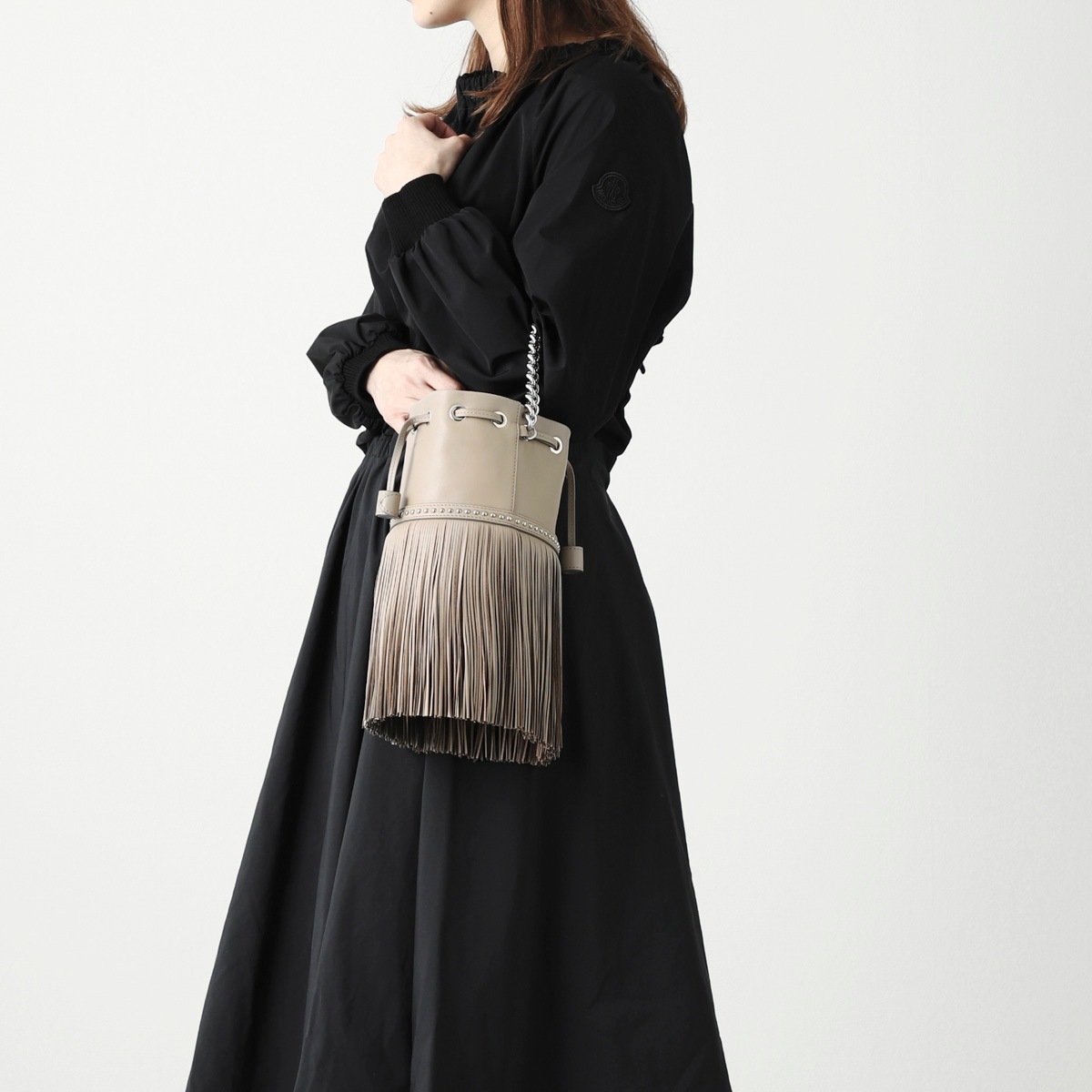 J&M DAVIDSON ジェイ&エム デヴィッドソン ショルダーバッグ 2WAY/MINI FRINGE CARNIVAL 旧 1856n-7502 レディース