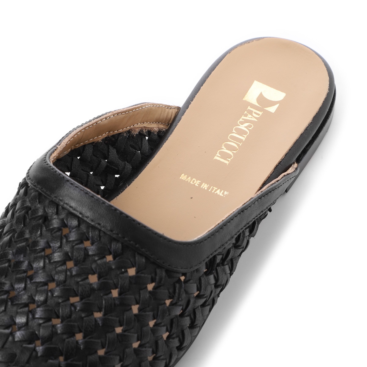 PASCUCCI パスクッチ サンダル/ミュール/JOY ミュール イントレチャート メッシュ【大きいサイズあり】 レディース