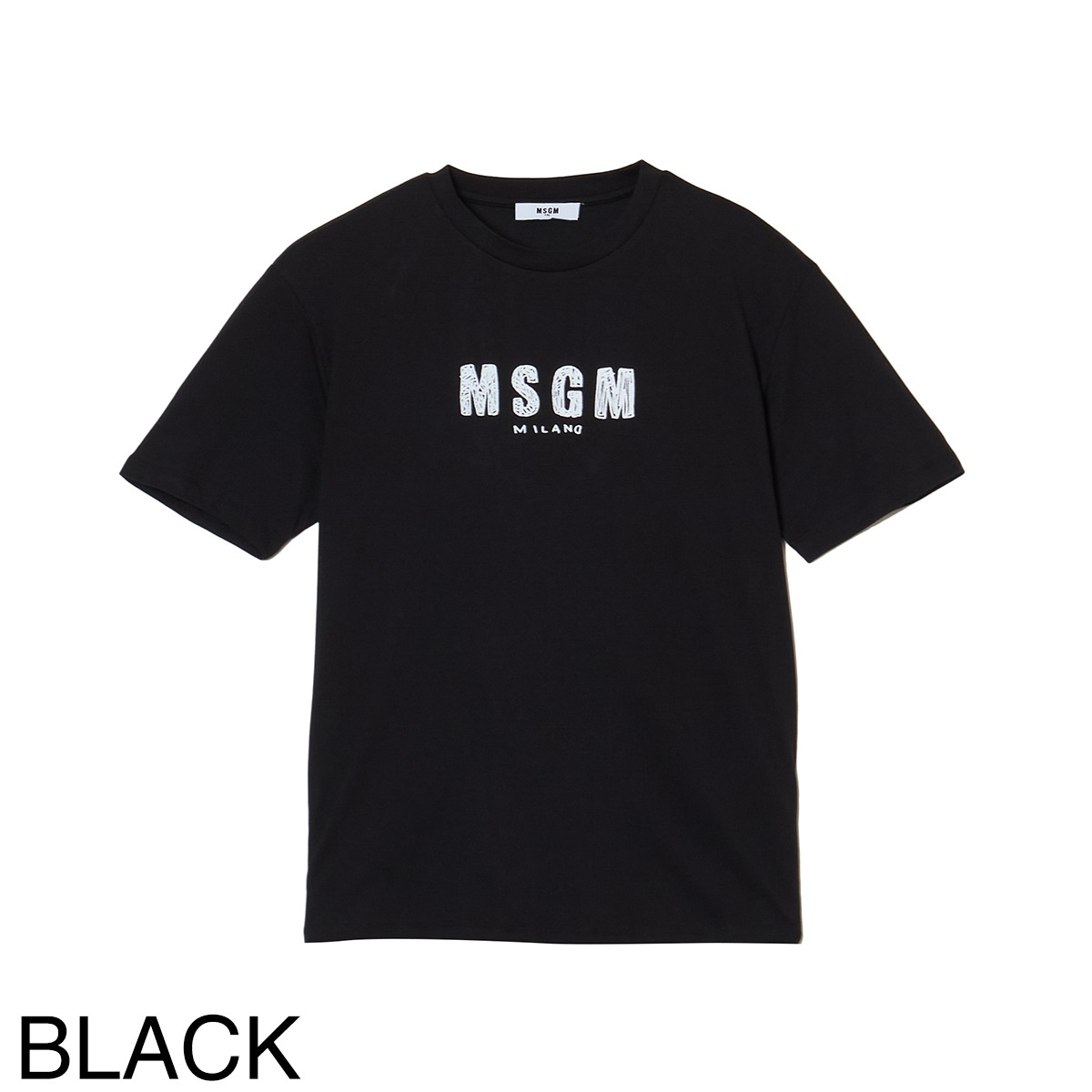 『ネコポス対応(1点まで)』MSGM エムエスジーエム クルーネックTシャツ/KIDS キッズ ガールズ ボーイズ/ロゴ プリントTシャツ ロゴT レディース