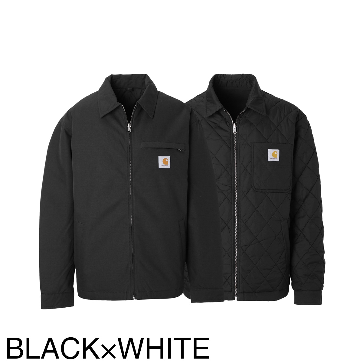CARHARTT WIP リバーシブル キルティングジャケット ブラック XS アウトレット】Carhartt WIP カーハート ワークインプログレス 中綿