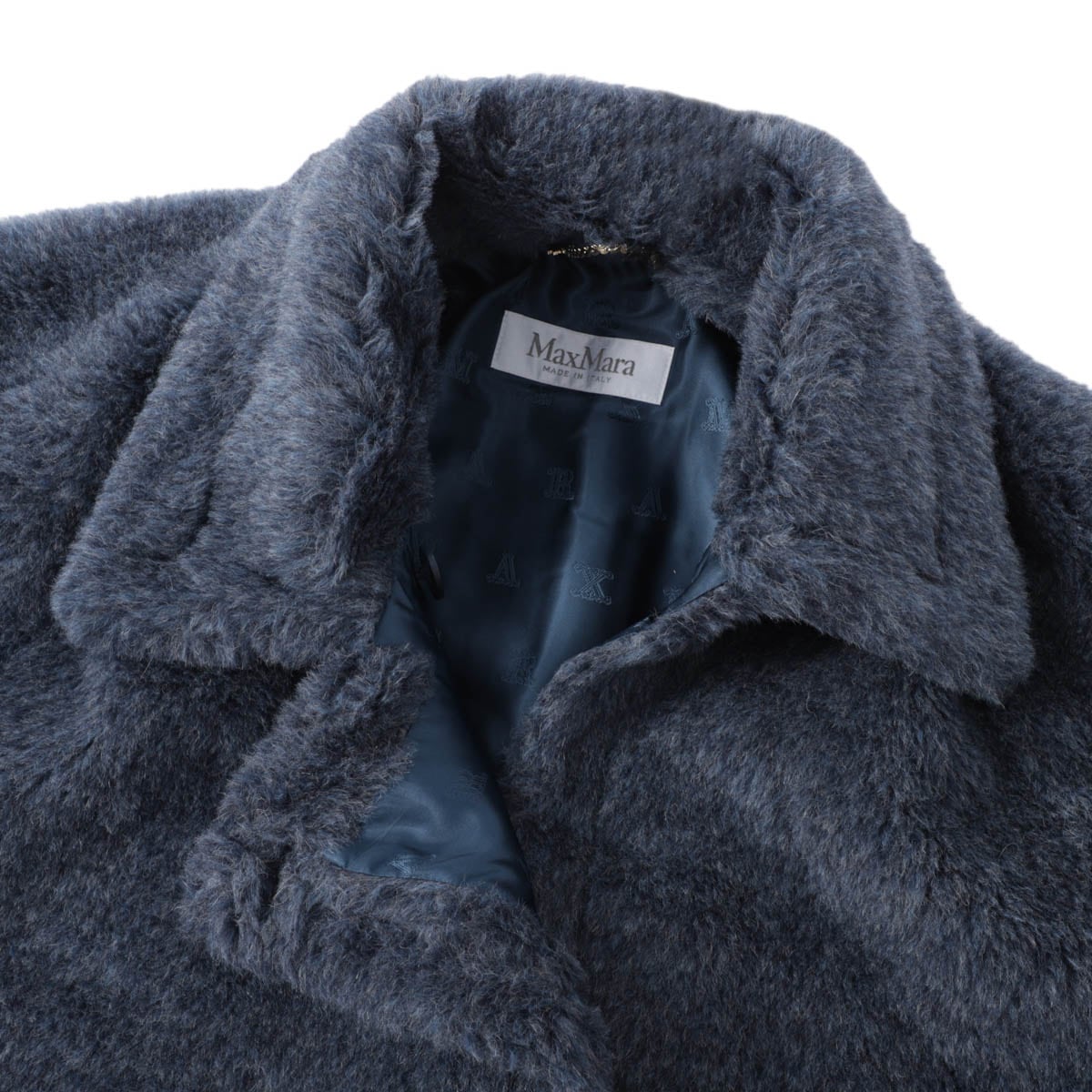 MAXMARA ポンチョ　ケープ　美品　テディベア　マックスマーラ　ネイビー Max Mara（マックスマーラ） ポンチョ ケープ アウター TENEBRE4