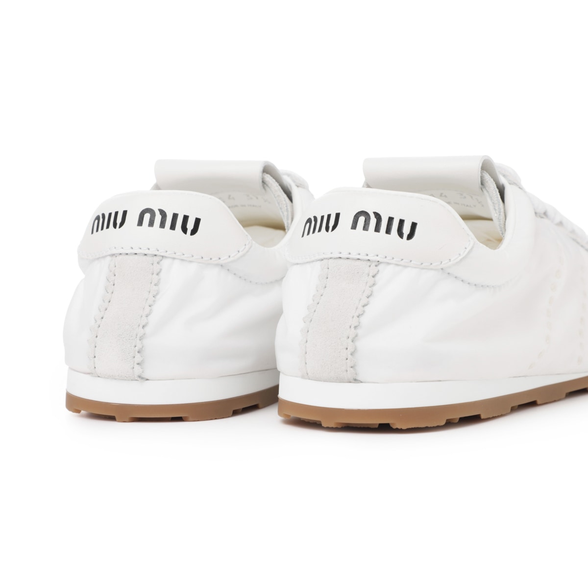MIU MIU ミュウミュウ スニーカー シューズ ロゴ レディース miu MIUMIU ミュウミュウ スニーカー 5E889D 3ARS レディース