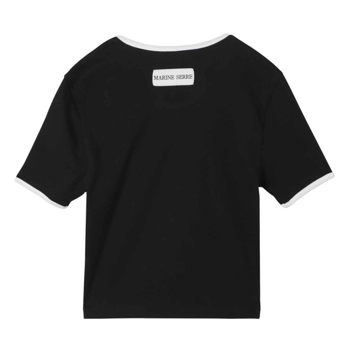 MARINE SERRE マリーン セル クルーネックTシャツ/MOON LOGO JERSEY