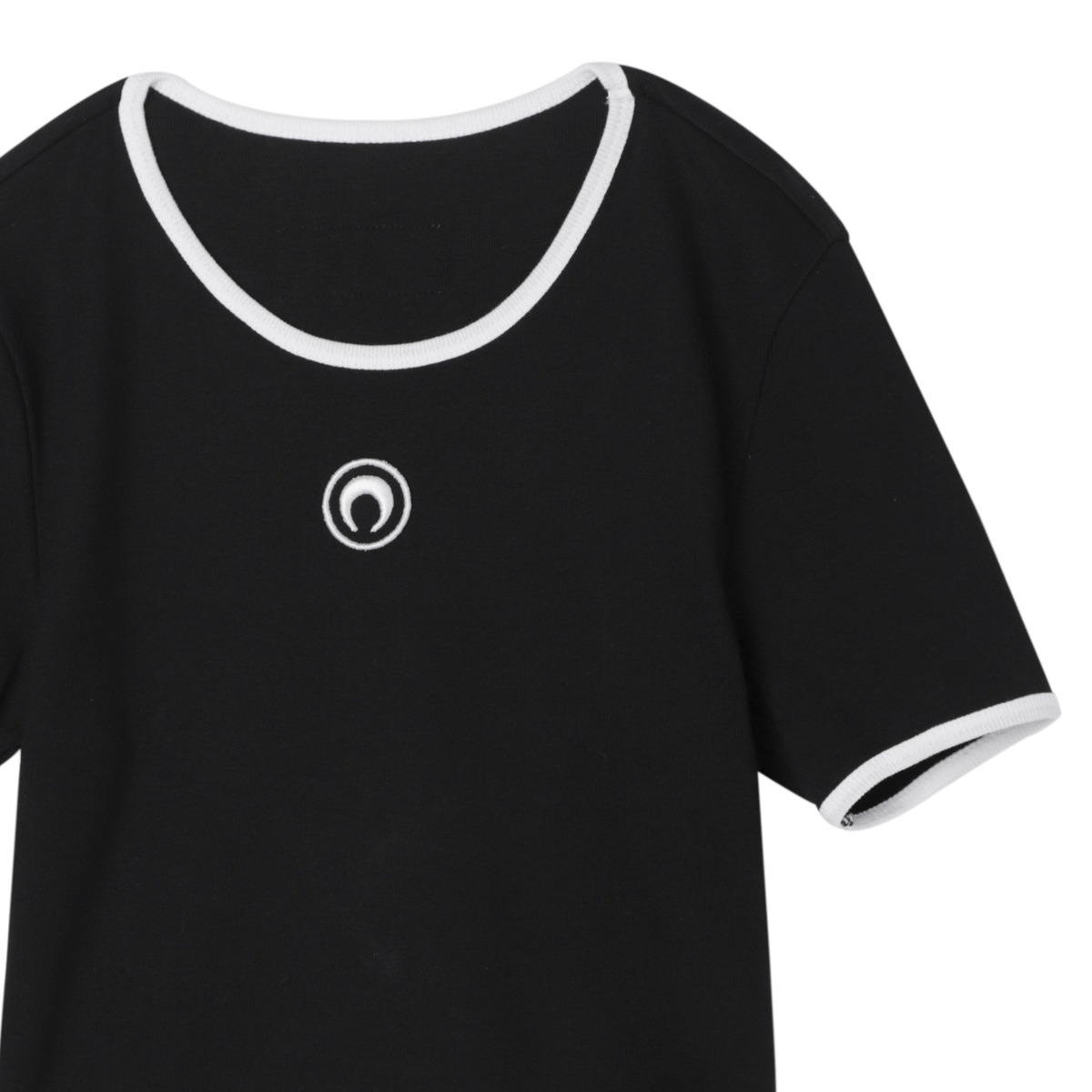 MARINE SERRE マリーン セル クルーネックTシャツ/MOON LOGO JERSEY