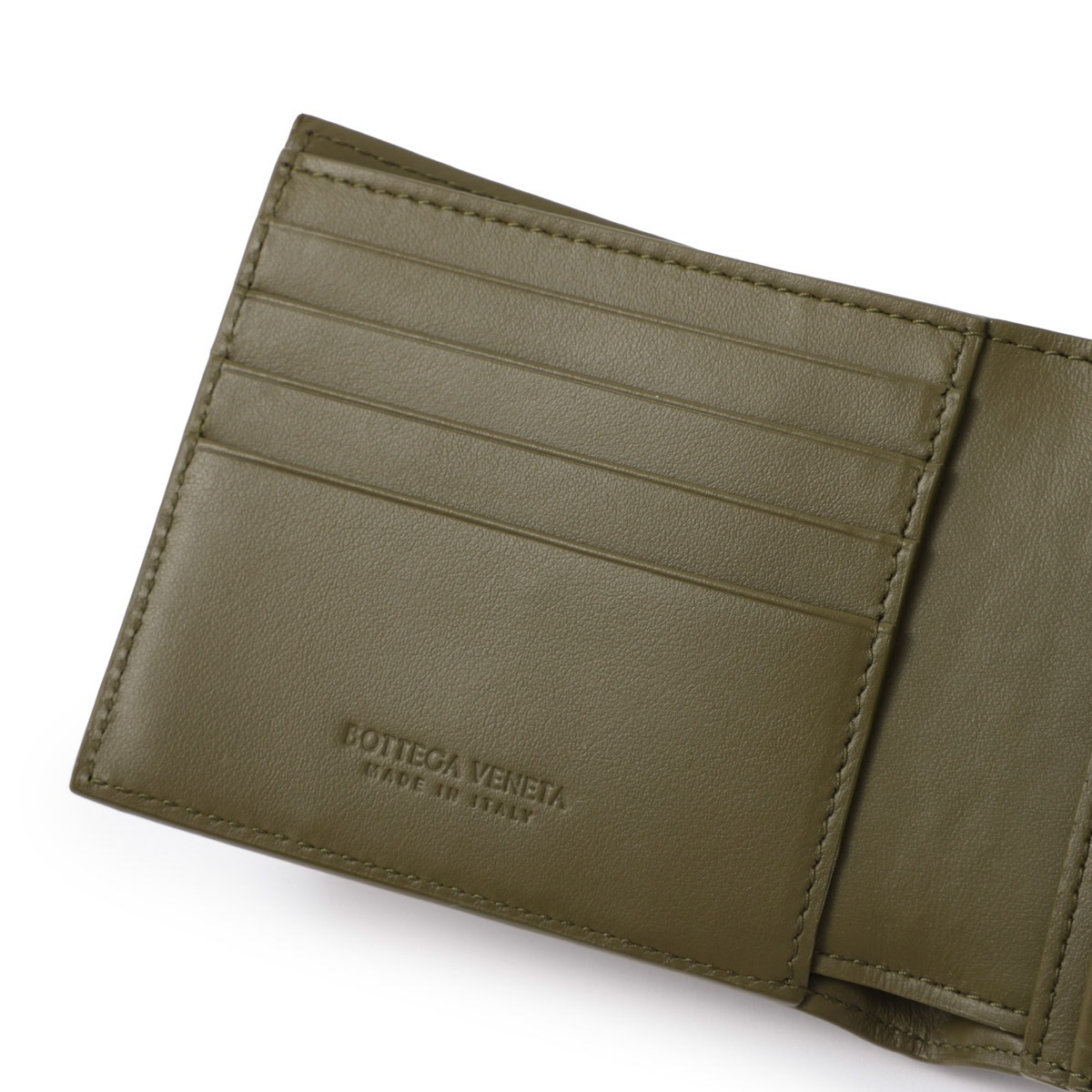 BOTTEGA VENETA ボッテガヴェネタ 2つ折り財布 小銭入れ付き