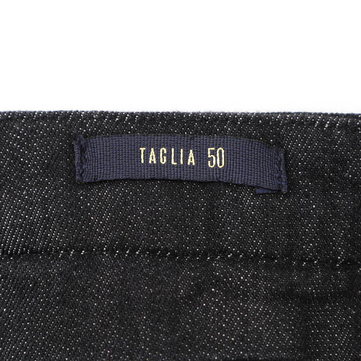 BRIGLIA 1949 ブリリア ツープリーツ スラックス/デニムパンツ/DNM