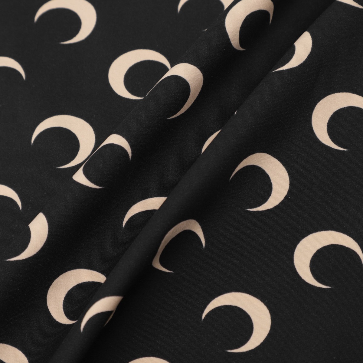 MARINE SERRE マリーン セル ハイネックカットソー/MOON PRINTED