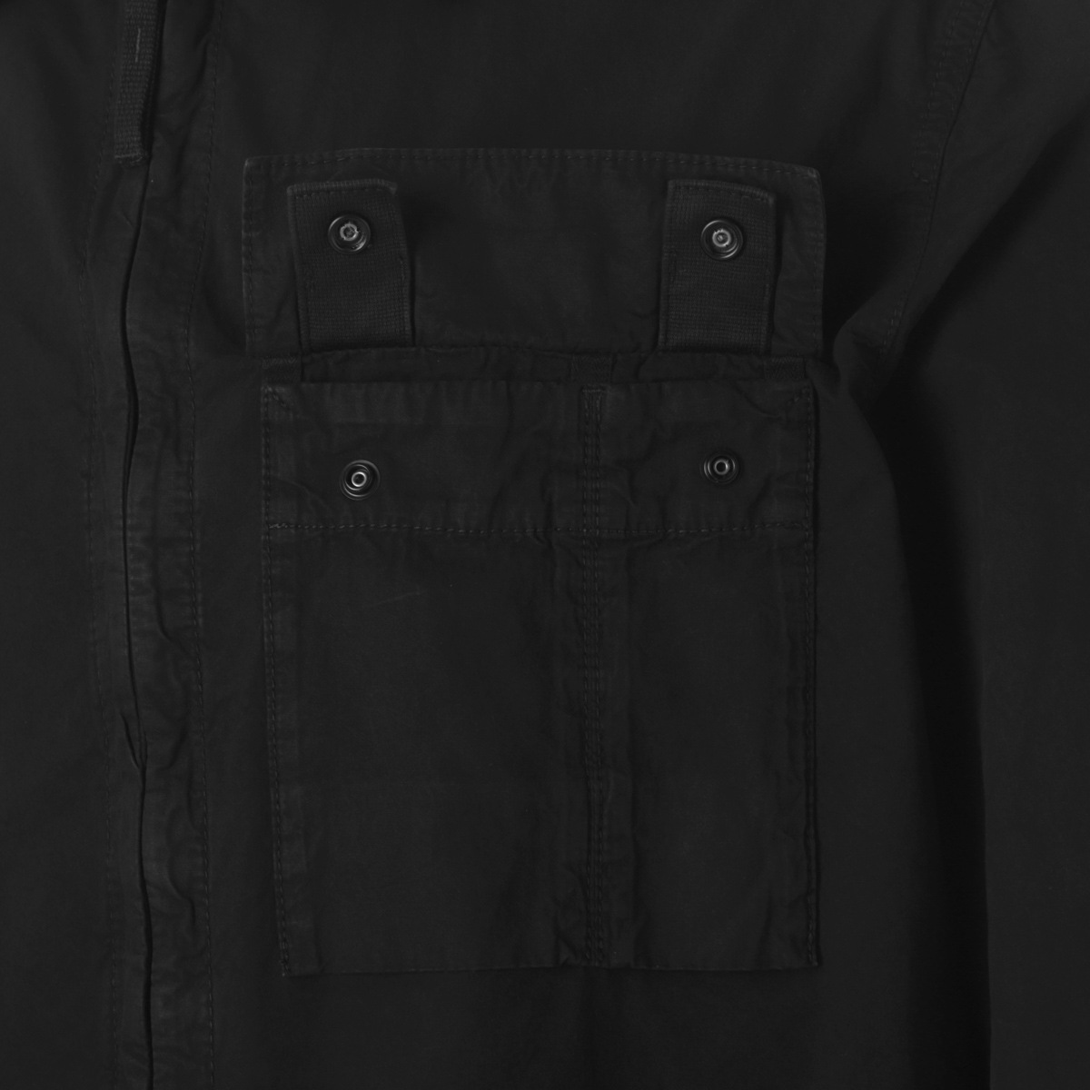 STONE ISLAND ストーンアイランド シャツジャケット/オーバーシャツ/1200008 BRUSHED ORGANIC COTTON CANVAS 'OLD' EFFECT メンズ
