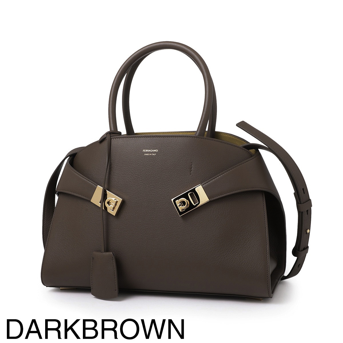 ショルダーバッグ・ポシェット HUG SHOULDER BAG FERRAGAMO フェラガモ ハンドバッグ 2WAY/ショルダーバッグ/HUG