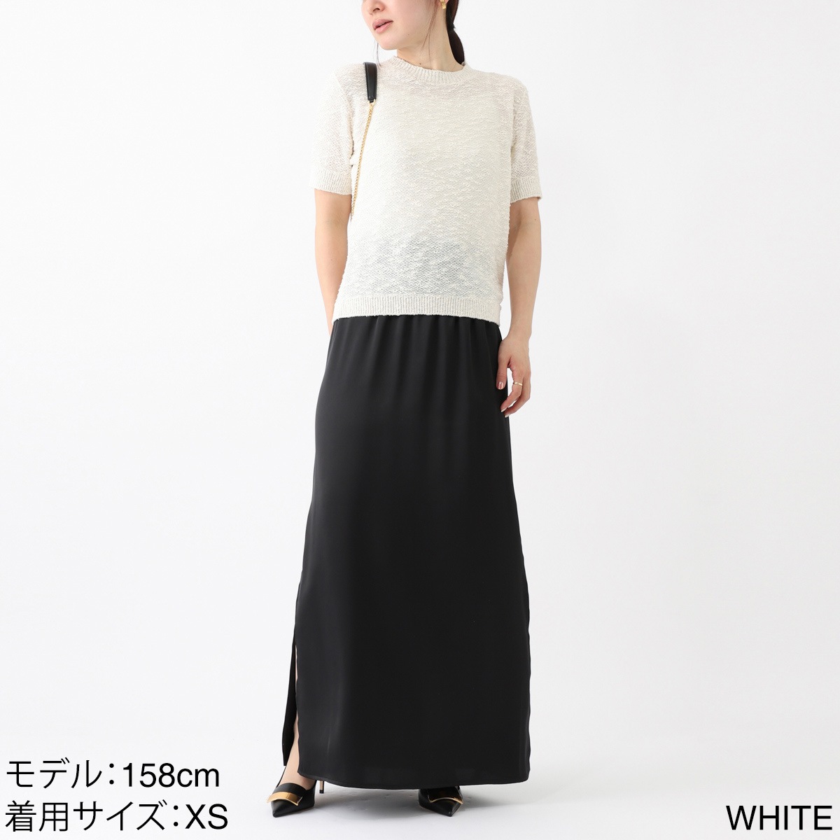 MONCLER モンクレール 半袖クルーネックニット レディース