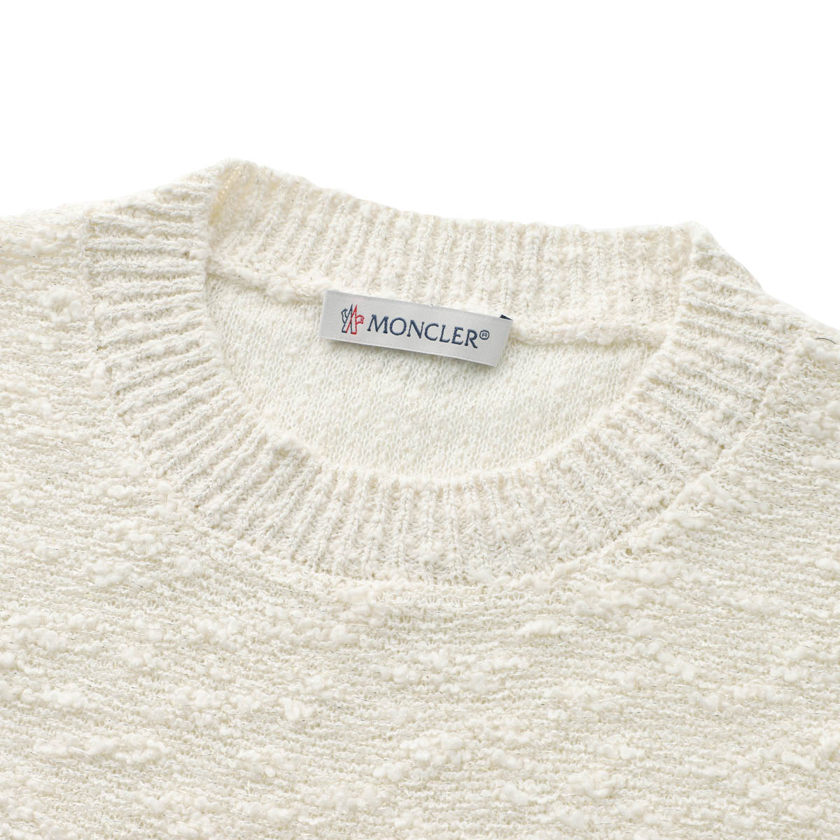 MONCLER モンクレール 半袖クルーネックニット レディース