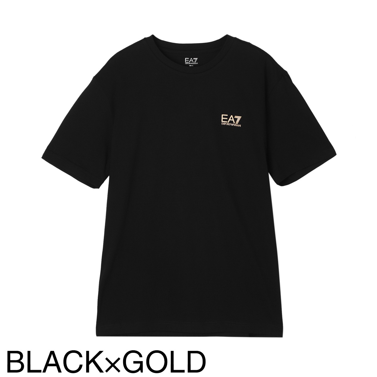 【アウトレット】『ネコポス対応(1点まで)』EA7 EMPORIO ARMANI エンポリオアルマーニ クルーネック Tシャツ/CORE IDENTITY メンズ