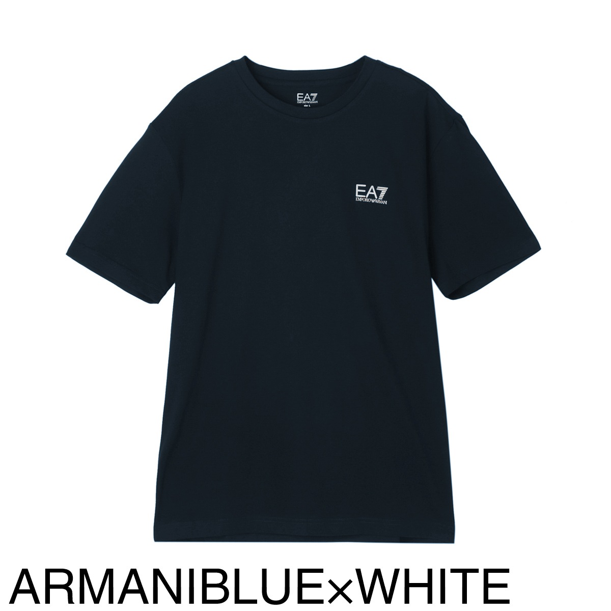 【アウトレット】『ネコポス対応(1点まで)』EA7 EMPORIO ARMANI エンポリオアルマーニ クルーネック Tシャツ/CORE IDENTITY メンズ