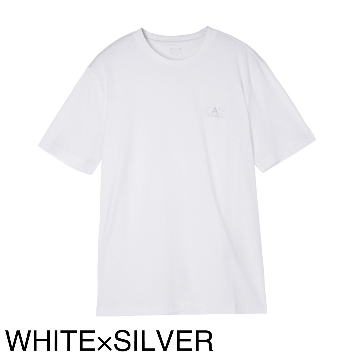 【アウトレット】『ネコポス対応(1点まで)』EA7 EMPORIO ARMANI エンポリオアルマーニ クルーネック Tシャツ/CORE IDENTITY メンズ