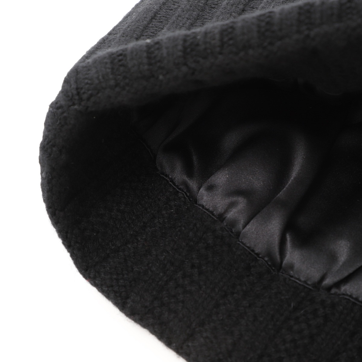 Max Mara マックスマーラ ニットキャップ/ビーニー/MACBETH カシミヤ リブ レディース