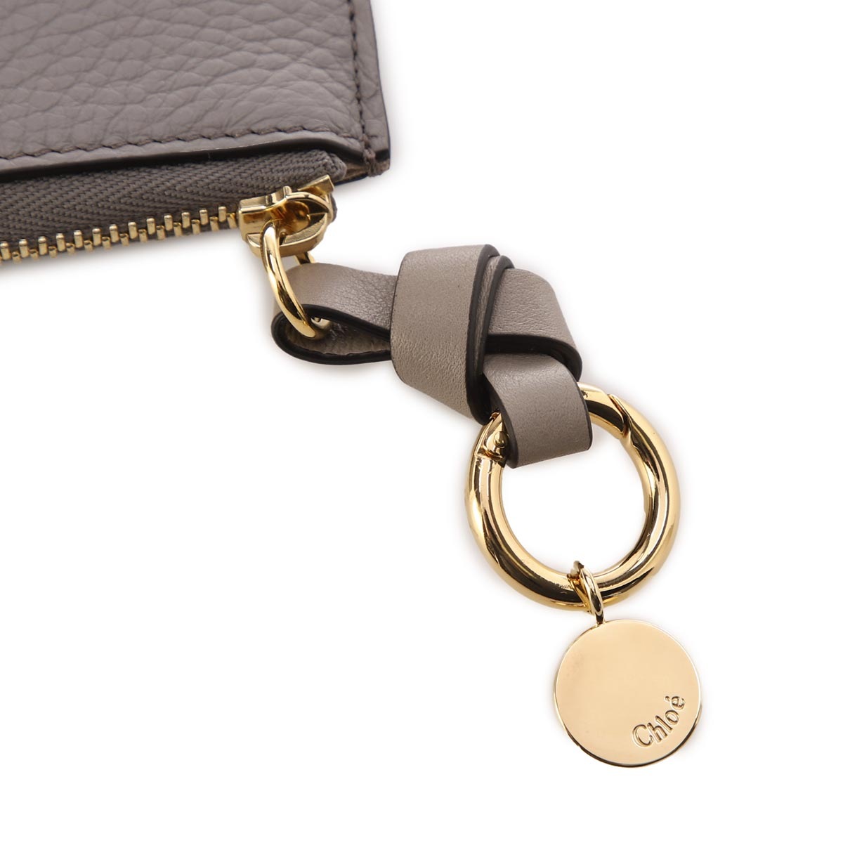 ⚪︎Chloé コインケース　アルファベット　水色 Chloe クロエ コインケース/ALPHABET アルファベット レディース