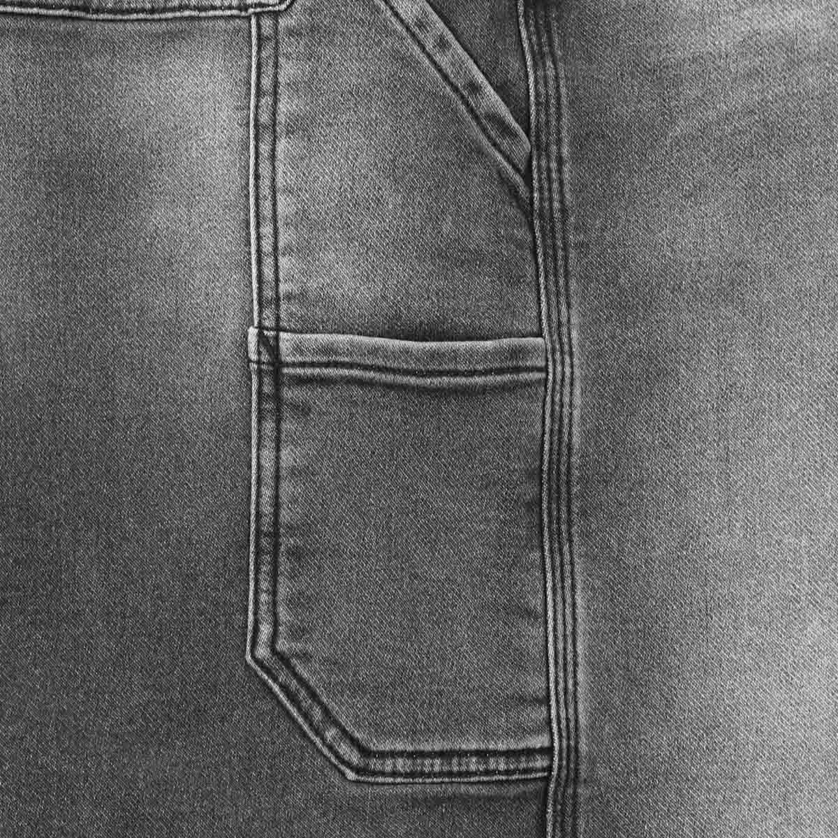 【アウトレット】DIESEL ディーゼル ジップフライジーンズ/KIDS キッズ ガールズ/D-ARGJX-WORK-J JJJ ストレート ワイドデニムパンツ パッチ ピスネーム ウォッシュ加工 レディース