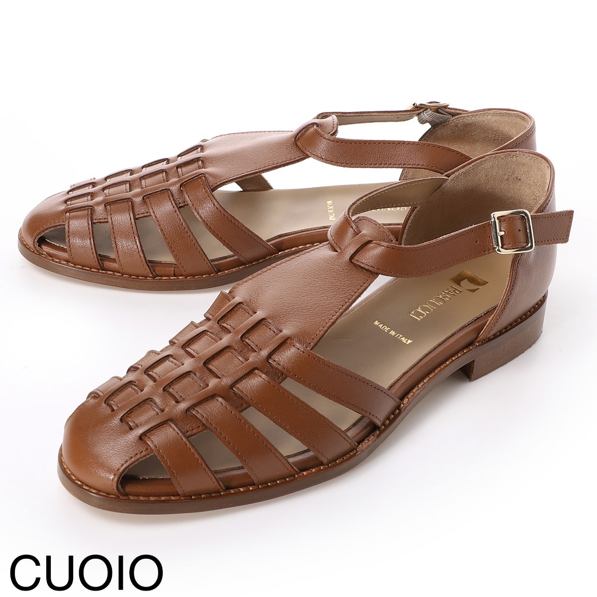 PASCUCCI パスクッチ グルカサンダル/CHIC ストラップ【大きいサイズ