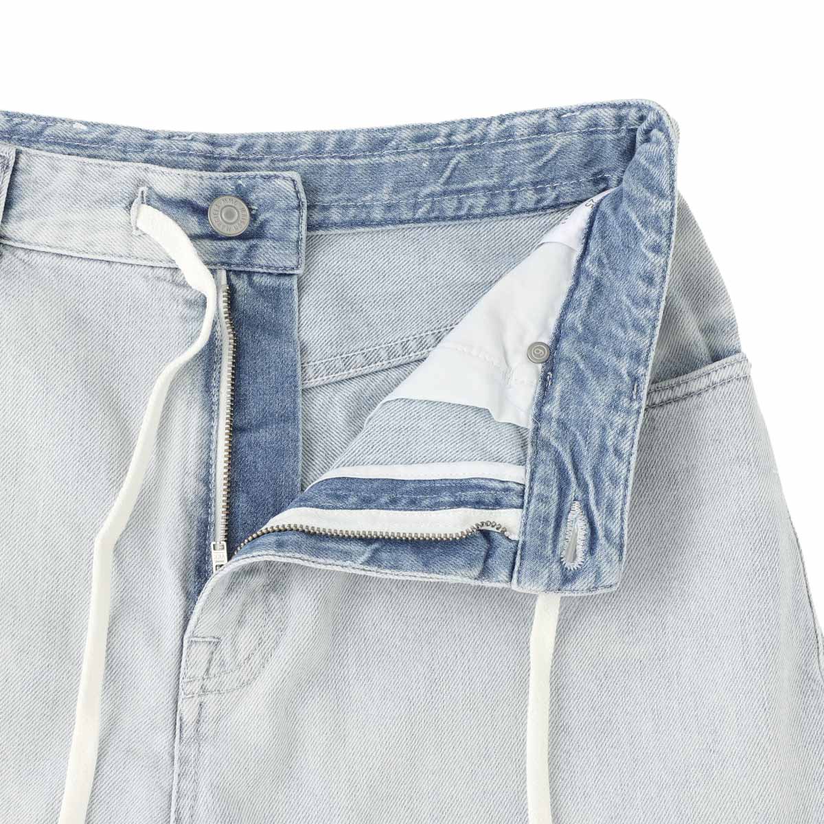 MM6 Maison Margiela エムエム 6 メゾンマルジェラ ジップフライジーンズ/ワイドレッグ ジーンズ/WIDE-LEG JEANS レディース