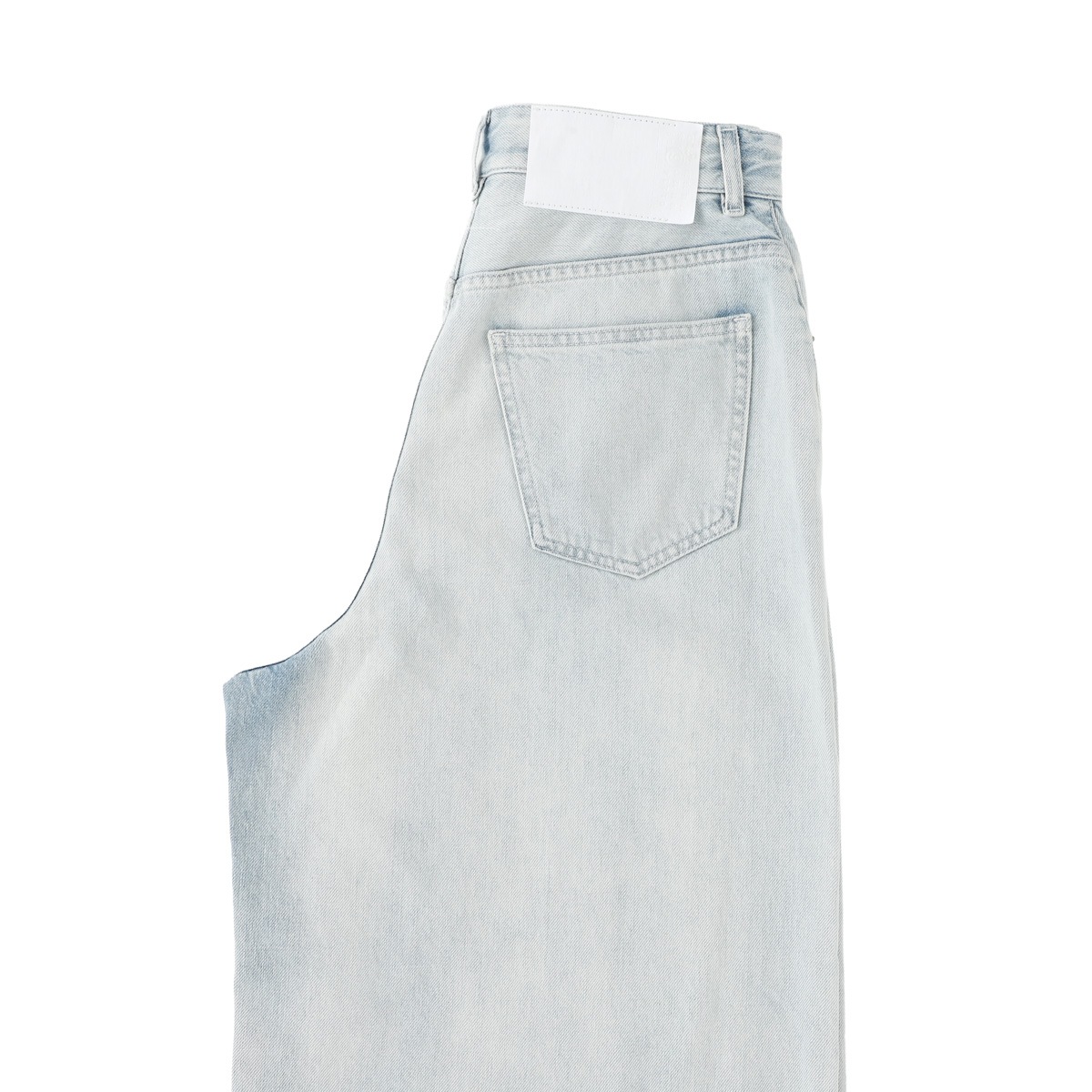 MM6 Maison Margiela エムエム 6 メゾンマルジェラ ジップフライジーンズ/ワイドレッグ ジーンズ/WIDE-LEG JEANS レディース