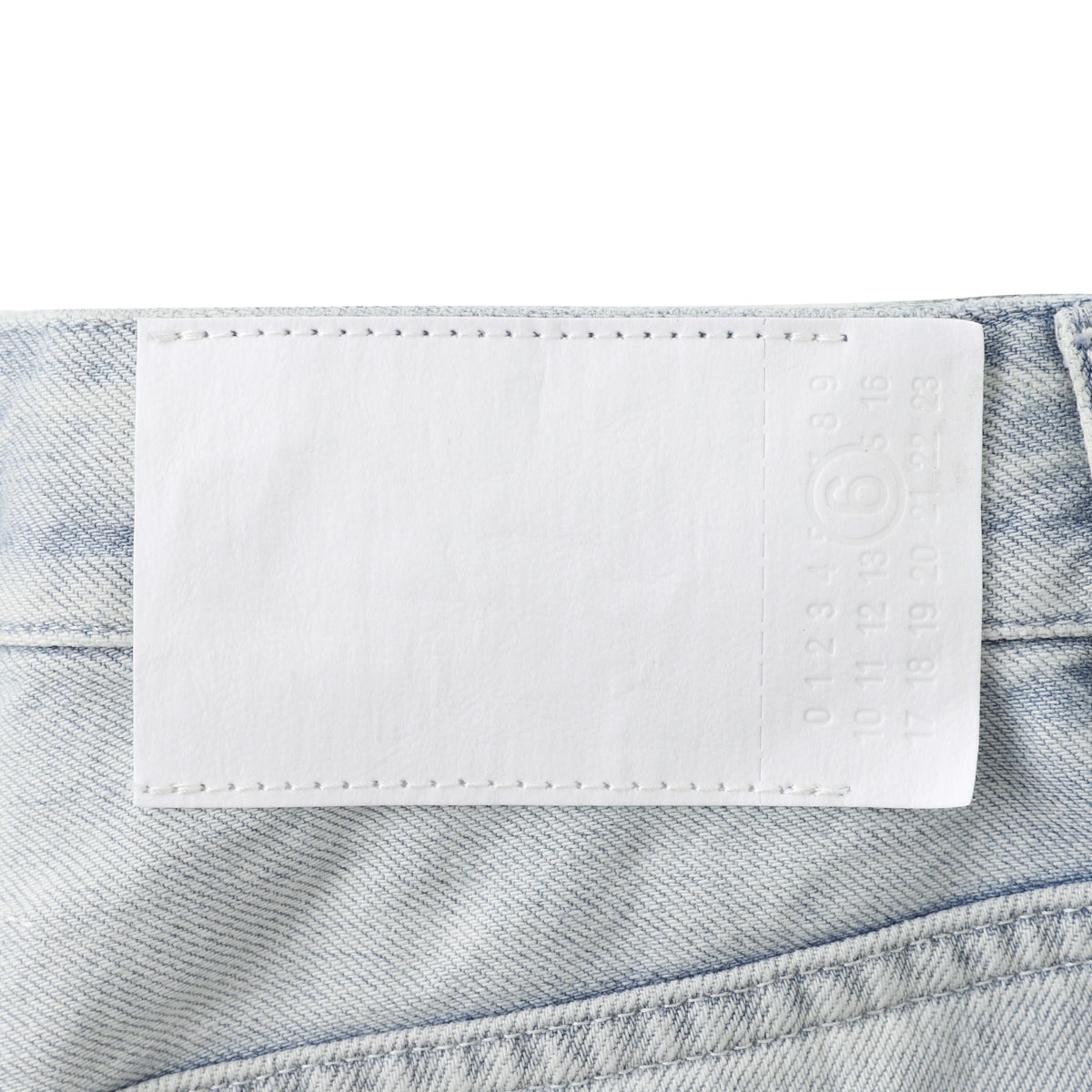 MM6 Maison Margiela エムエム 6 メゾンマルジェラ ジップフライジーンズ/ワイドレッグ ジーンズ/WIDE-LEG JEANS レディース