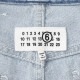 MM6 Maison Margiela エムエム 6 メゾンマルジェラ ジップフライジーンズ/ワイドレッグ ジーンズ/WIDE-LEG JEANS レディース