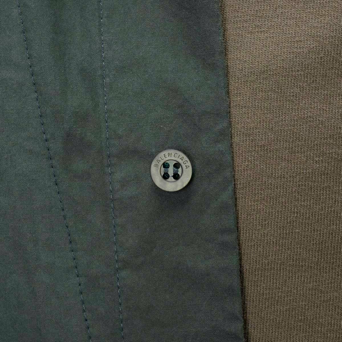 R*o様 美品 Balencia バレンシアガ ノーカラー シャツ Lサイズ ベ 楽天市場】BALENCIAGA バレンシアガ/シャツ/CA00985/Aランク/18【中古