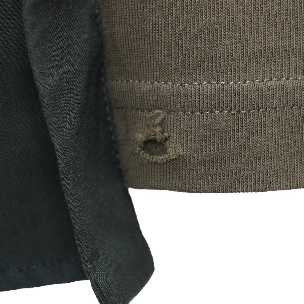 BALENCIAGA バレンシアガ オープンカラーシャツ/BB ICON TROMPE LOEIL