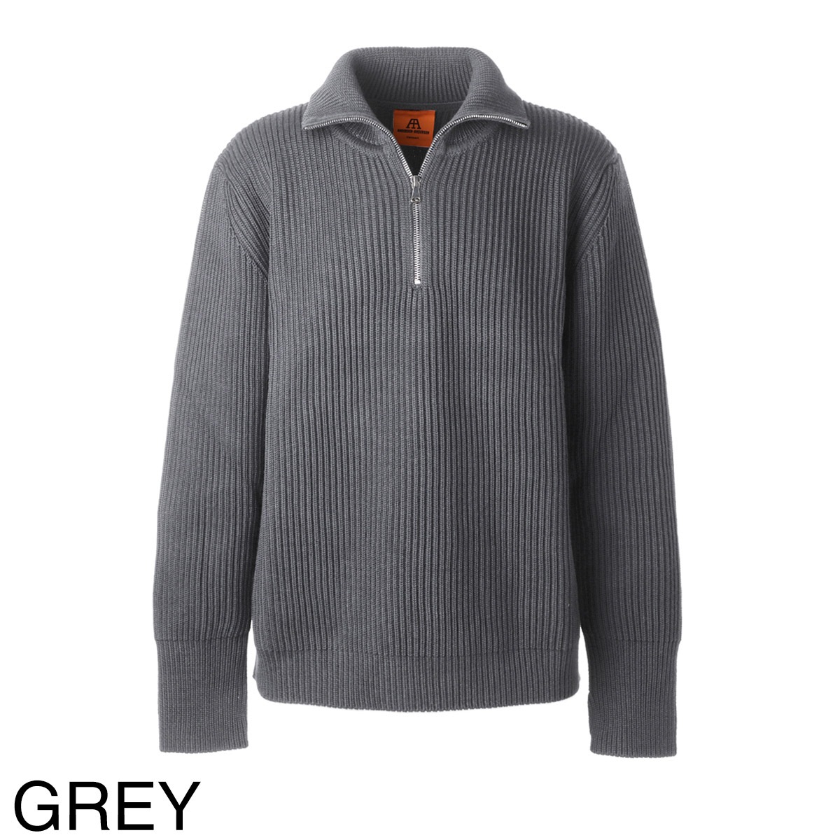 ANDERSEN-ANDERSEN アンデルセン アンデルセン ハーフジップニット
