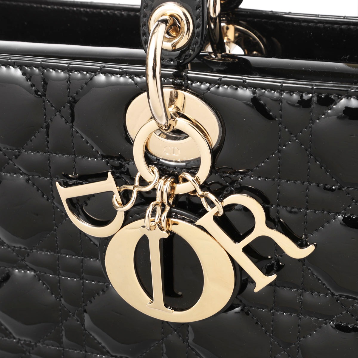 【アウトレット】【ラスト1点】DIOR ディオール ハンドバッグ 2WAY/LADY DIOR LARGE レディース