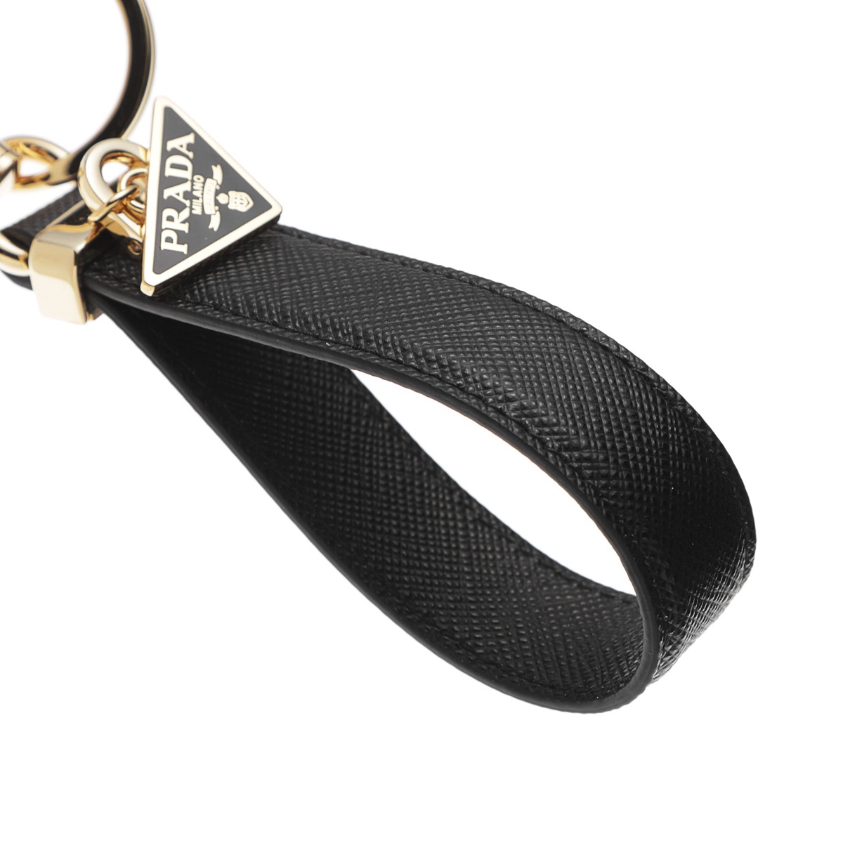 PRADA バタフライチャーム キーリング レザー アウトレット】PRADA プラダ キーリング/バッグチャームレザー