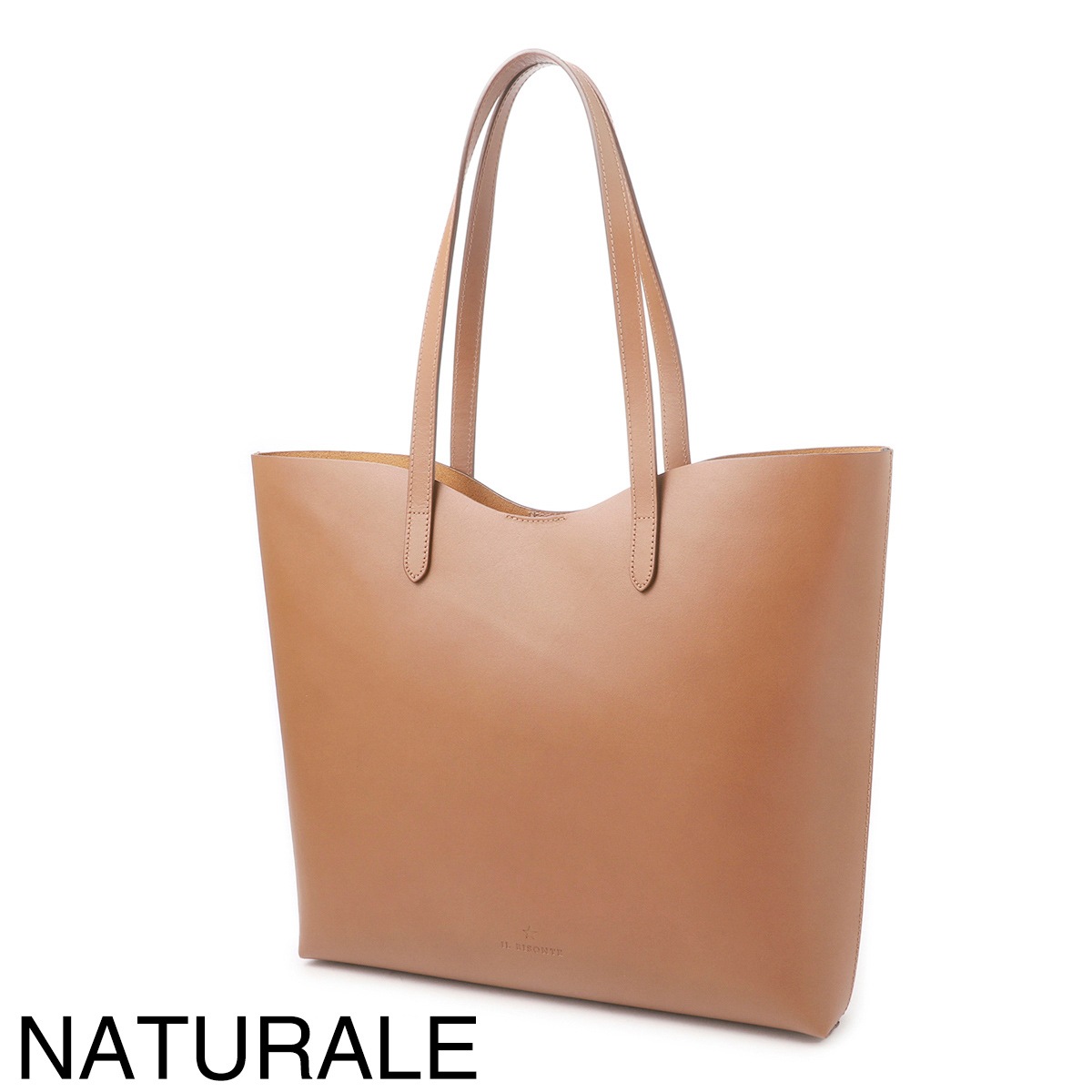 【即発】IL BISONTE イル ビゾンテ トートバッグ BTO140 NATURAL アウトレット】IL BISONTE イルビゾンテ トートバッグ/BTO140