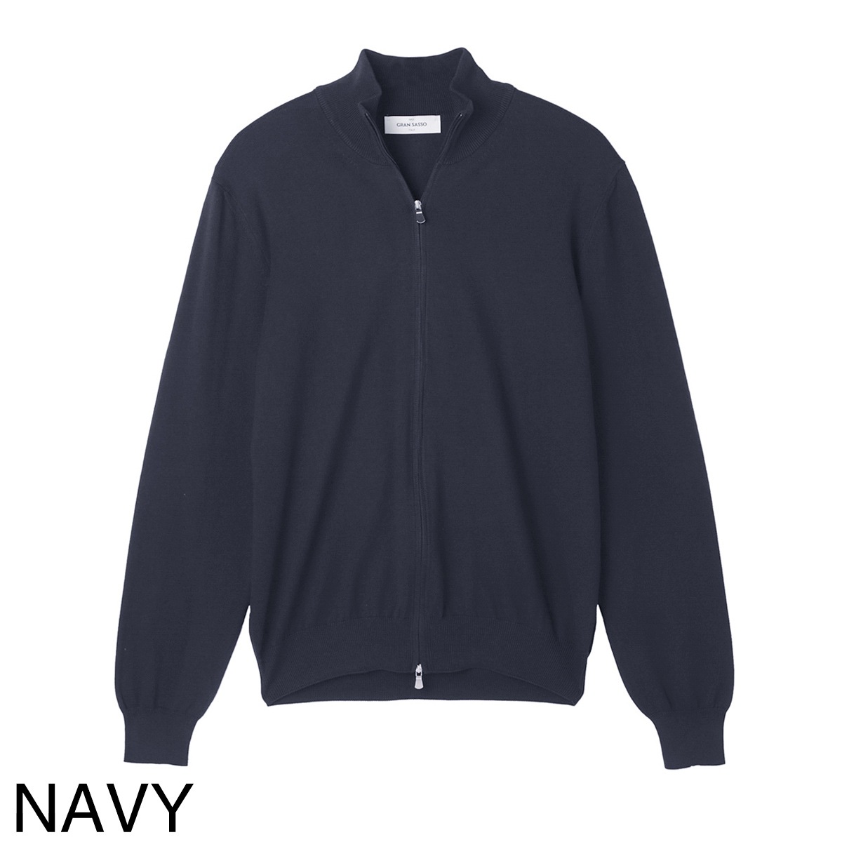 Gran Sasso グランサッソ ジップアップ カーディガン/GIUBBINO 12G【大きいサイズあり】 メンズ