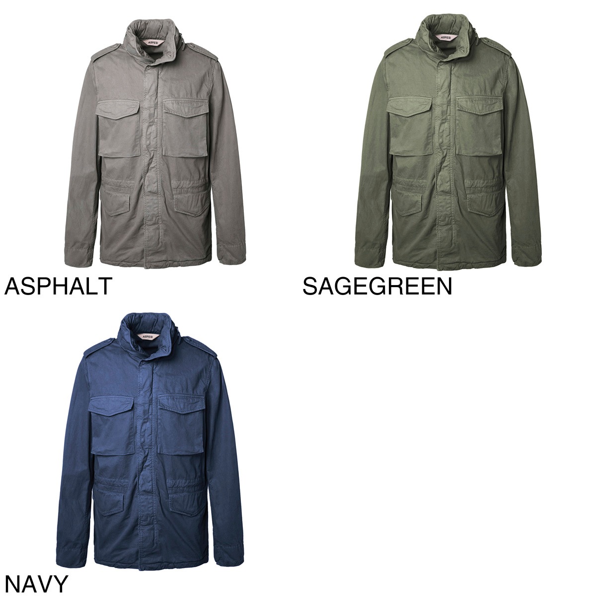 アウトレット】【ラスト1点】ASPESI アスペジ フィールドジャケット
