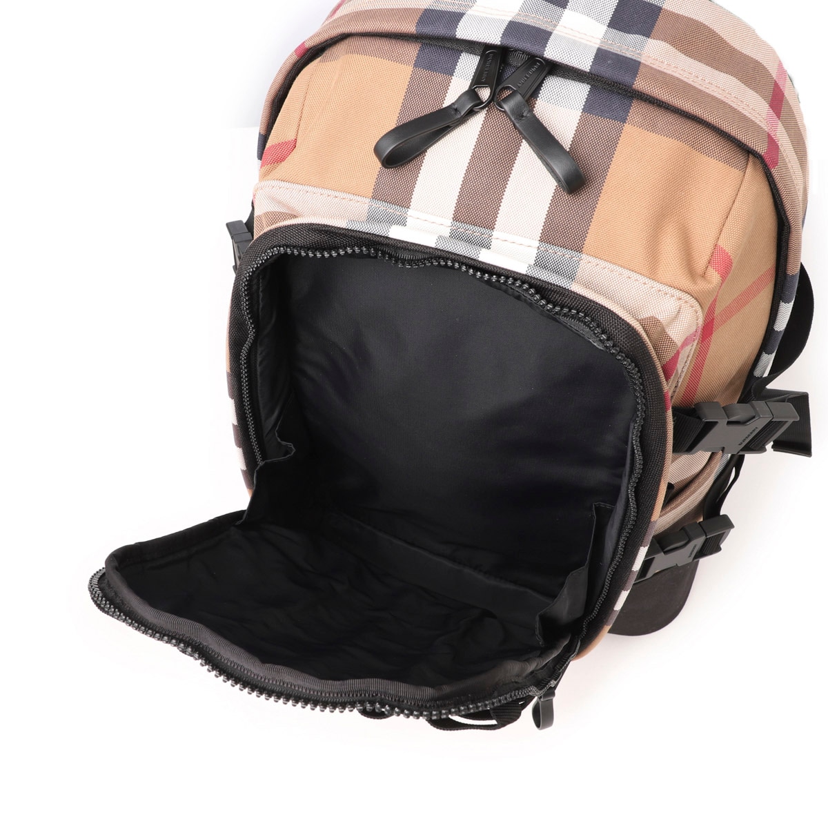 リュックサック　バーバリー Brandol / BURBERRY バーバリー リュックサック ロゴプリント