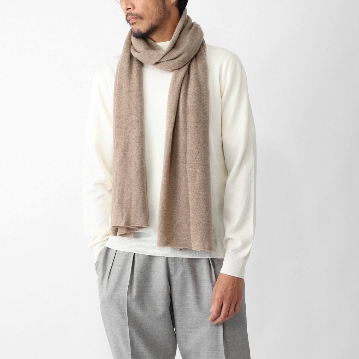 DRUMOHR ドルモア カシミヤ100％ マフラー/ストール メンズ