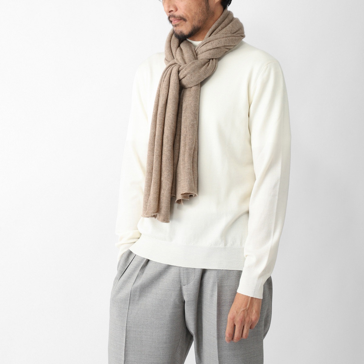 DRUMOHR ドルモア カシミヤ100％ マフラー/ストール メンズ