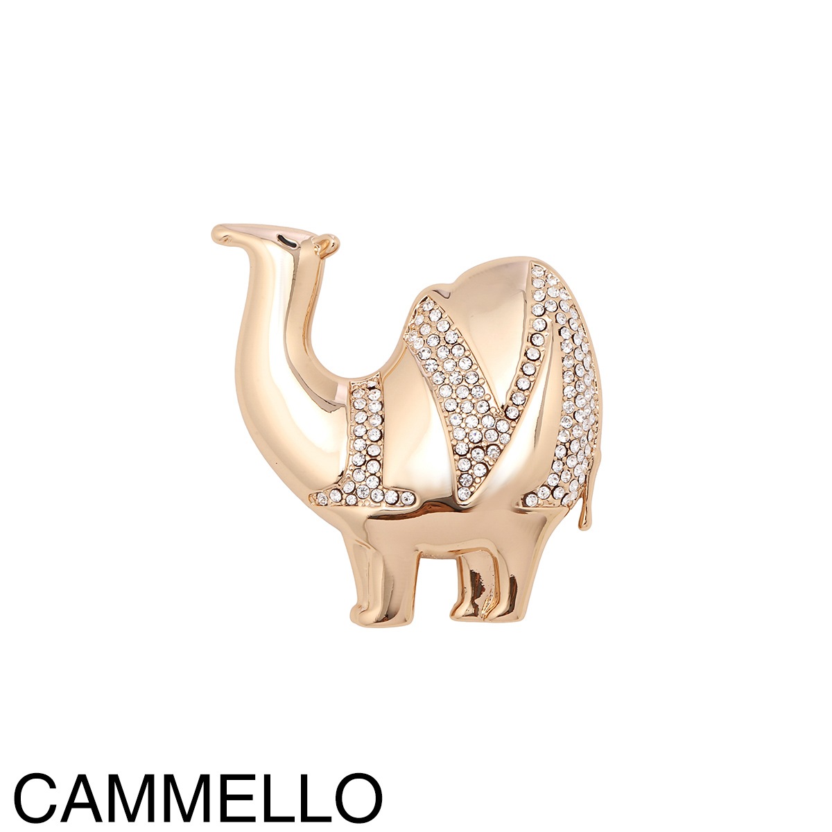 Max Mara マックスマーラ ブローチ/SHINY シャイニー クリスタル Mロゴ ベア 熊 TEDDYBROOCH ピンバッジ レディース