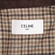 【アウトレット】【ラスト1点】CELINE セリーヌ ワックスコーティング ジャケット/ハンティングジャケット/HUNTING JACKET IN WAXED FABRIC レディース