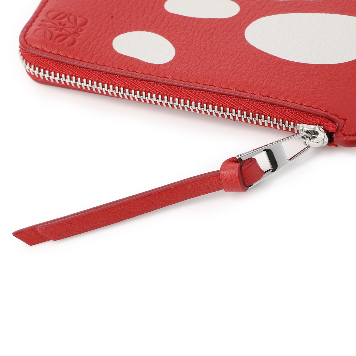 LOEWE 赤 ケース LOEWE(ロエベ) リピートアナグラムカードケース レッド｜【公式