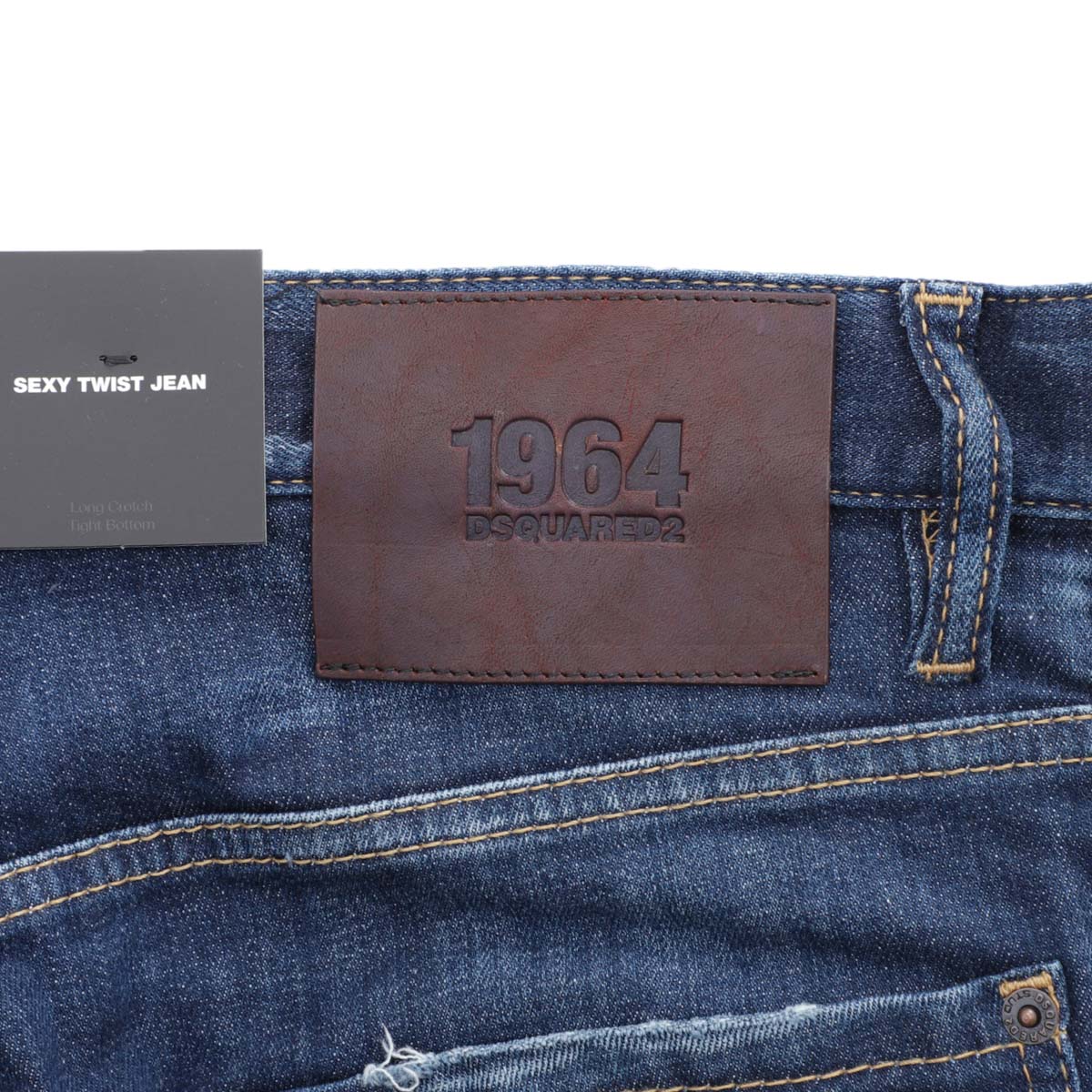 【アウトレット】DSQUARED2 ディースクエアード ボタンフライジーンズ/SEXY TWIST JEAN メンズ