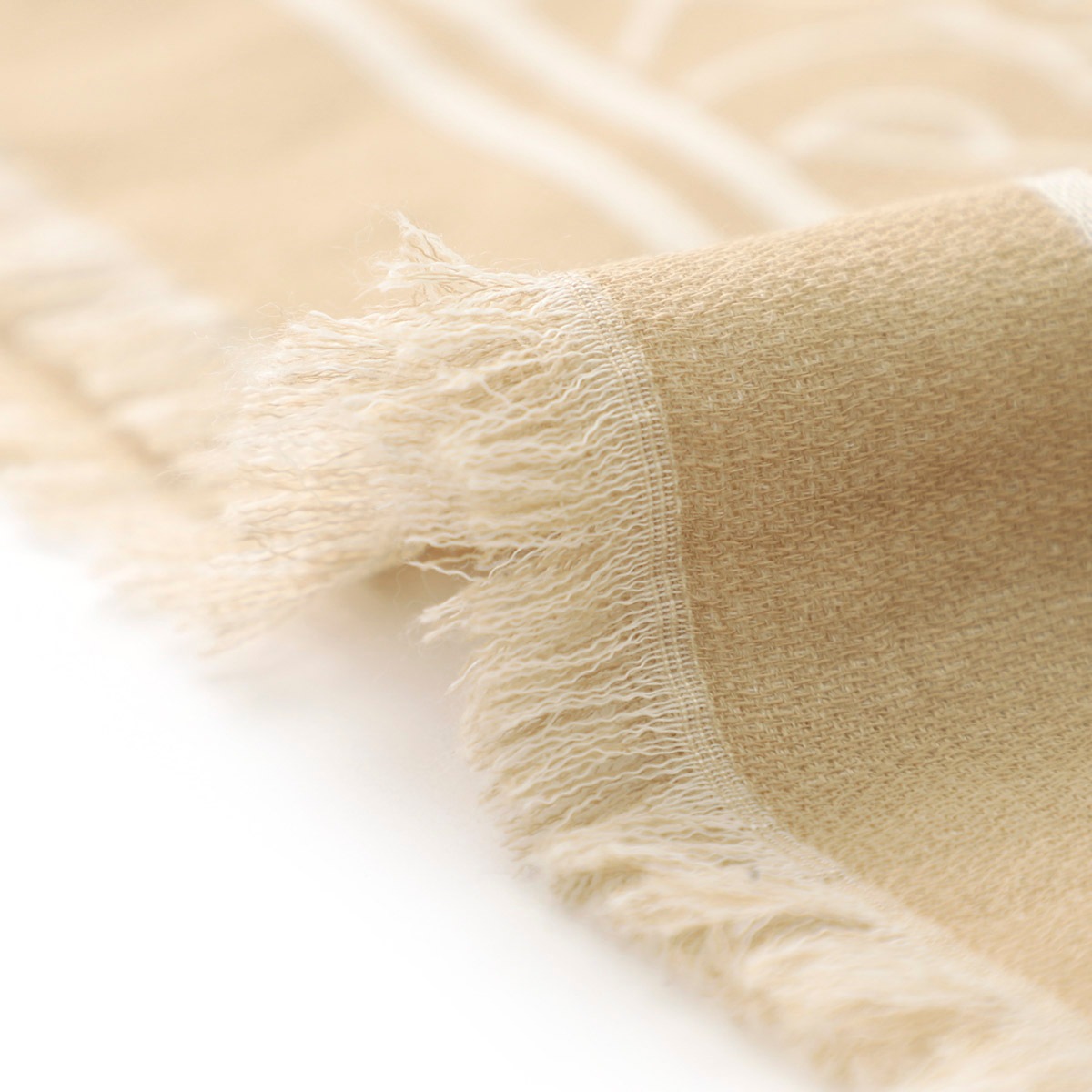 【アウトレット】BURBERRY バーバリー ストール/TB ROUNDEL JACQUARD CASHMERE SCARF レディース