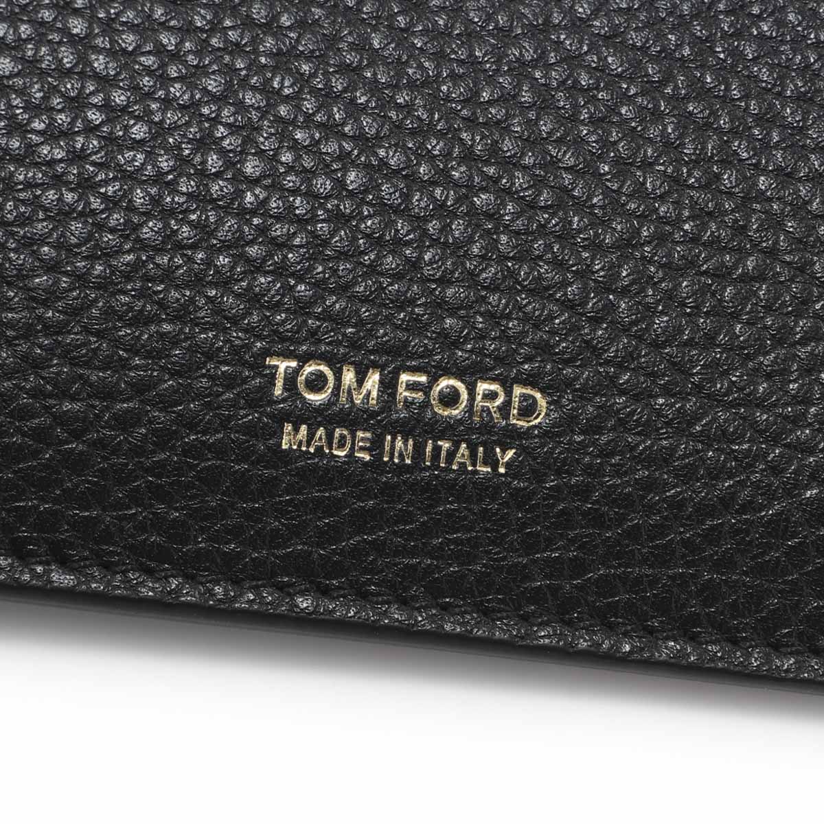 【最高級・極美品】TOM FORD トムフォード キーケース ブラック×ゴールド TOM FORD トムフォード キーケース/マルチウォレット メンズ