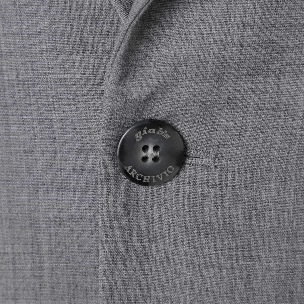 GIAB'S ARCHIVIO ジャブス アルキヴィオ 2つボタン イージージャケット/シングルジャケット/STROZZI/L【大きいサイズあり】 メンズ