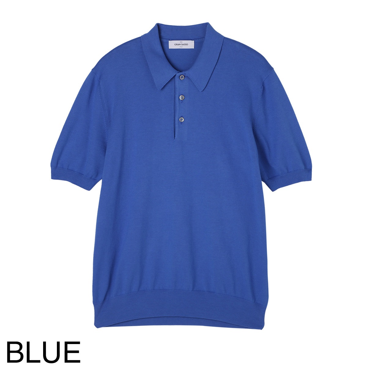 Gran Sasso グランサッソ ニットポロシャツ/TENNIS M/M 12G【大きいサイズあり】 メンズ
