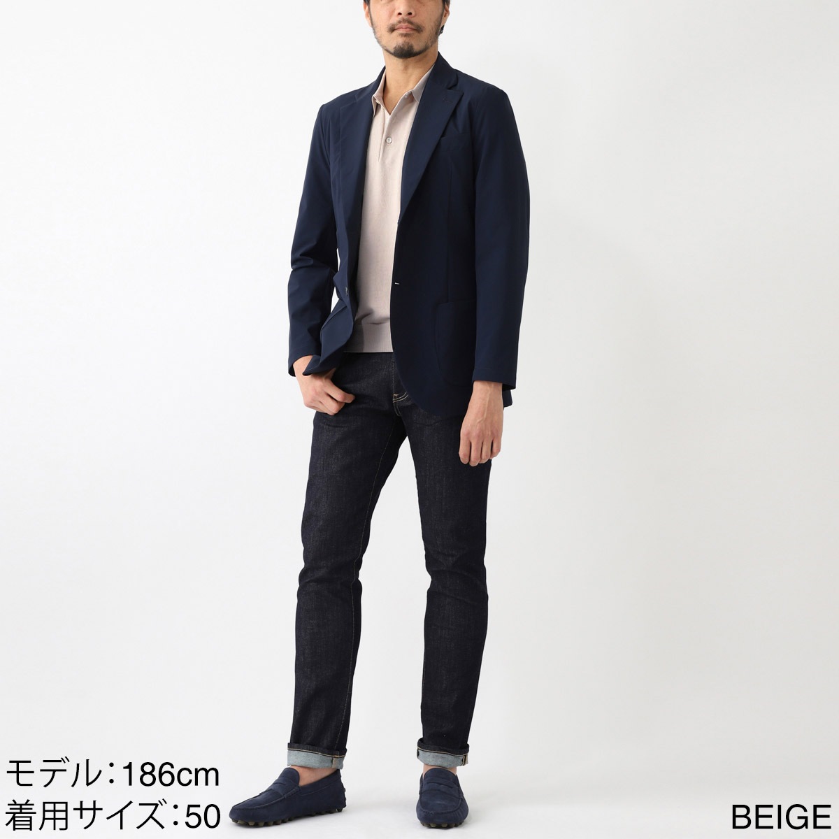 Gran Sasso グランサッソ ニットポロシャツ/TENNIS M/M 12G【大きいサイズあり】 メンズ