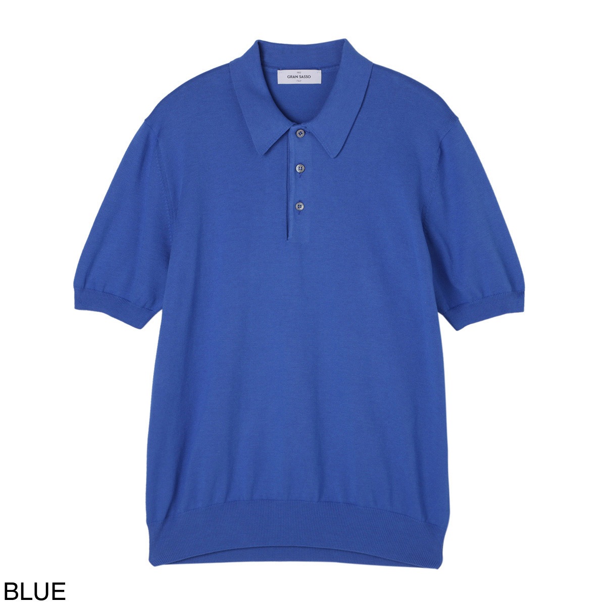 Gran Sasso グランサッソ ニットポロシャツ/TENNIS M/M 12G【大きいサイズあり】 メンズ